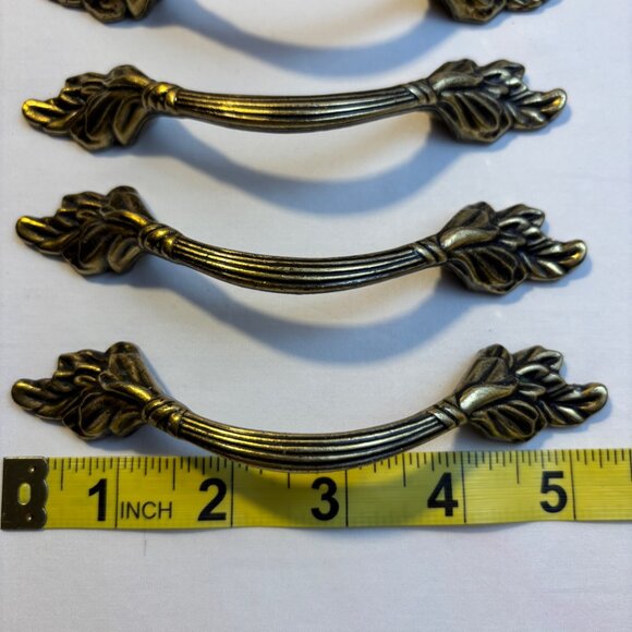 7 Amerock Brass Drawer Handles Pulls Arch 1331 - Picture 2 of 7